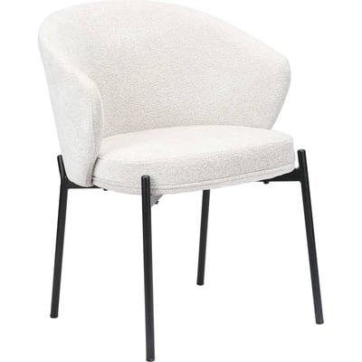 Chaise de salle à manger tapissée avec accoudoirs RECOLLECTION