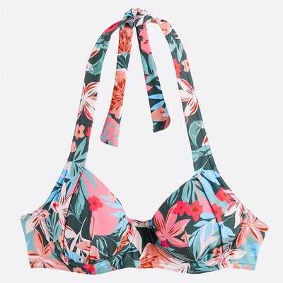 Floral Halterneck Bikinitop ANNE WEYBURN