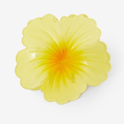 Pince à cheveux fleur jaune BALABOOSTE