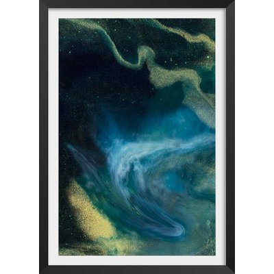 Poster bleu constellation HEXOA