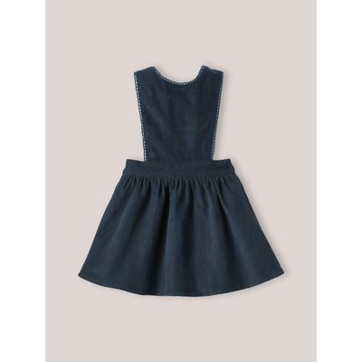 Robe-salopette en velours CYRILLUS