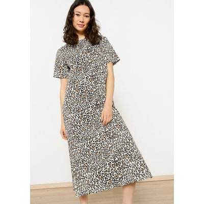 Robe t-shirt imprimé léopard LOLALIZA