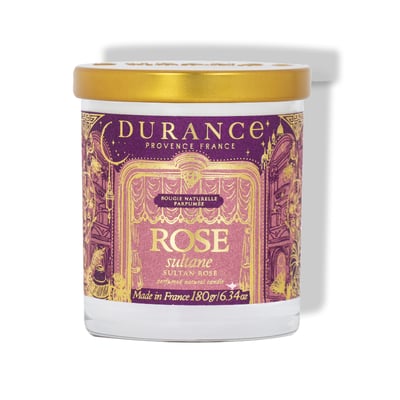 Bougie Parfumée Rose Sultane DURANCE