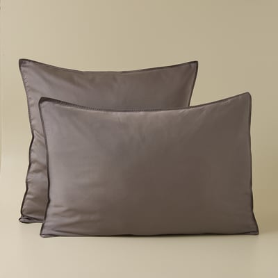 Taie d'oreiller satin lyocell ROMANCE SYLVIE THIRIEZ