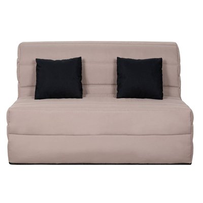 Banquette BZ ORLANDO 140x190, matelas Dunlopillo, marine RELAXIMA