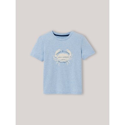 T-shirt chiné en coton biologique CYRILLUS