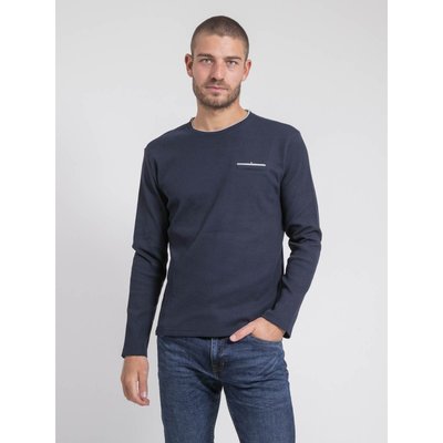T-shirt Manches Longues Col Rond Texturé Jovictor RITCHIE