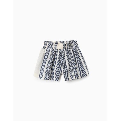 Short en Coton à Motif ZIPPY
