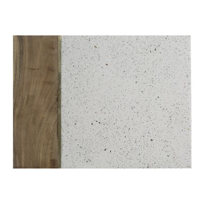 40cm Elements Terrazzo & Acacia Wood Rectangular Board TYPHOON