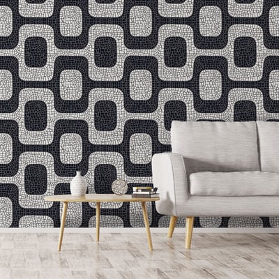 Papier peint trottoir 3d HEXOA