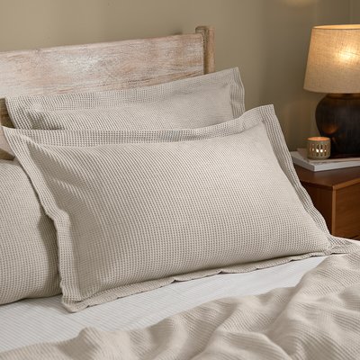 Hebden Relaxed Waffle 100% Cotton Pillowcase YARD