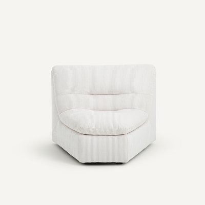 Modulaire hoek in geribbeld polyester, Giuliano AM.PM