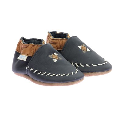 Leren pantoffels In en Out ROBEEZ