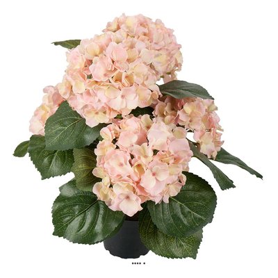 Hortensia en pot artificiel lesté H 40 cm ARTIFICIELLES