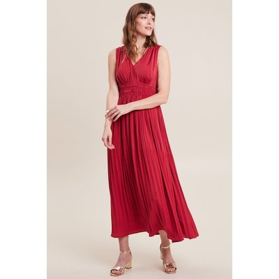 Robe longue empire satin BREAL