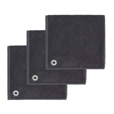 Lot de 3 torchons carrés avec œillet AMAIA SENSEI MAISON