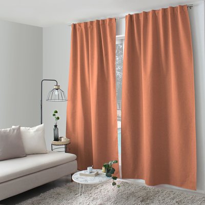 Rideau occultant aspect chambray HOME MAISON