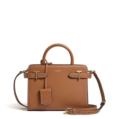 Sac à main petit modèle en cuir grainé EMILIE LE TANNEUR