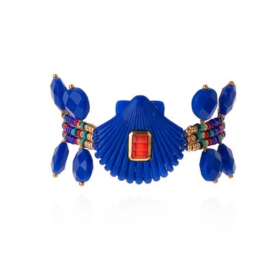 Bracelet ajustable avec perles et pampilles SHELLEY HIPANEMA
