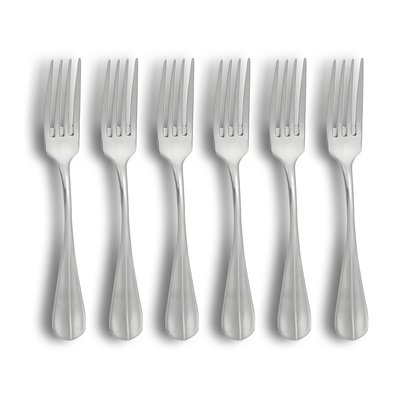 Lot de 6 fourchettes en acier inoxydable, ARES OGO LIVING