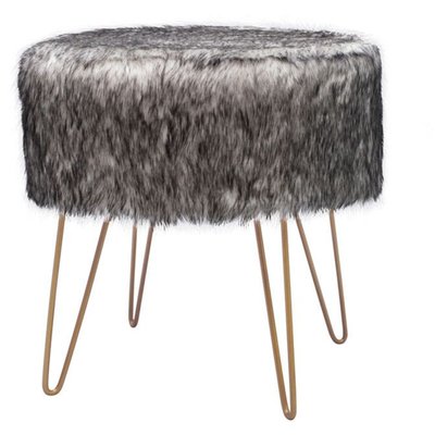 Pouf rond bohème, métal et polyester ARTE ESPINA