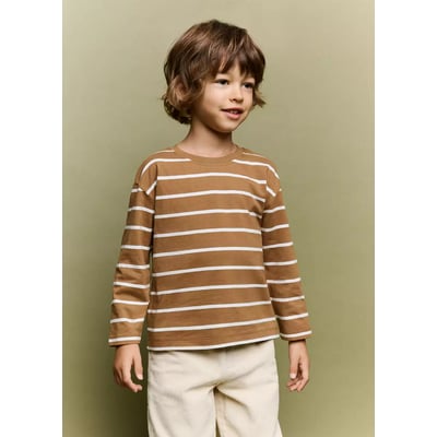 T-shirt coton à rayures MANGO BABY