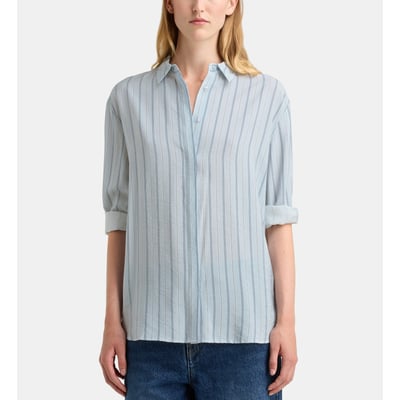 Chemise droite fluide alma rayado GALERIES LAFAYETTE