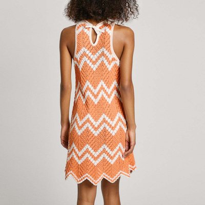 Robe Courte À Rayures Zigzag PEPE JEANS