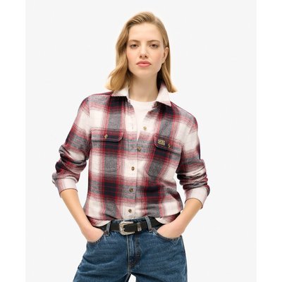 Chemise a carreaux rouge La Redoute