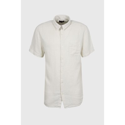 Chemise manches courtes en lin ARMOR-LUX