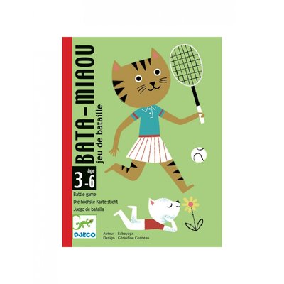Jeu de cartes Bata-Miaou DJECO
