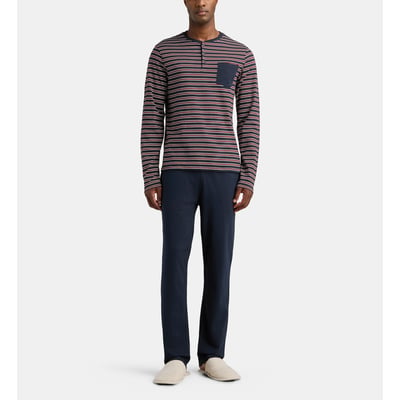 Pyjama long dubo en coton bio GALERIES LAFAYETTE