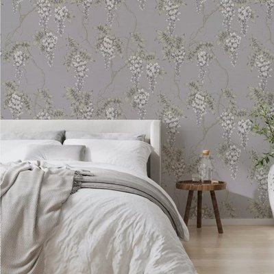 Papier peint fleuri Wisteria Lila SUPERFRESCO EASY