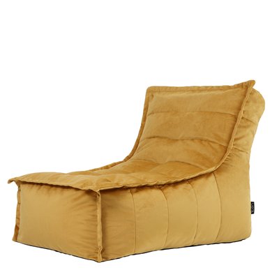 Pouf chauffeuse velours - DOLCE ICON
