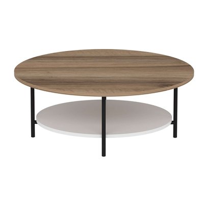 Table basse 1 étagère Ombeline en bois TOILINUX