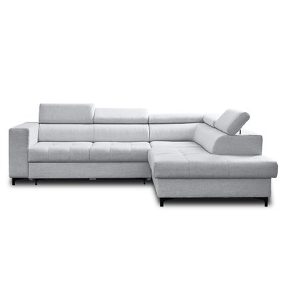 Canapé d'Angle Convertible en Tissu 5 places - OLINDA LISA DESIGN