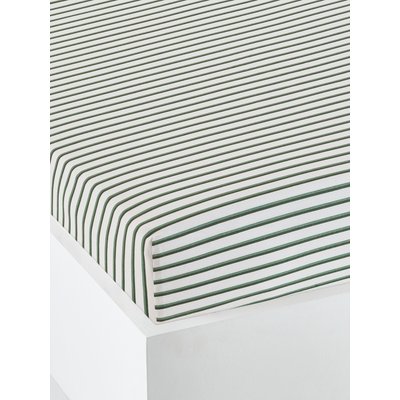 Drap-housse GREEN FOREST Oeko-Tex® VERTBAUDET
