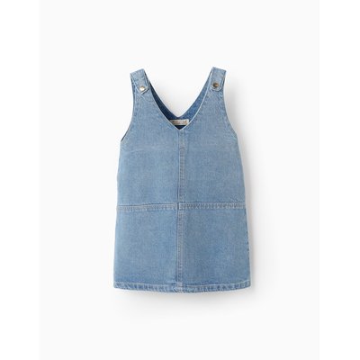 Robe-Salopette en Jean ZIPPY