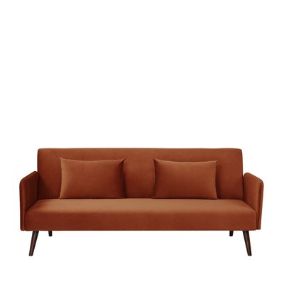 Canapé convertible 3 places velours - Nielson DRAWER