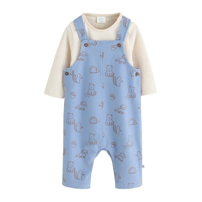 Ensemble bébé body et salopette en jersey NEXT