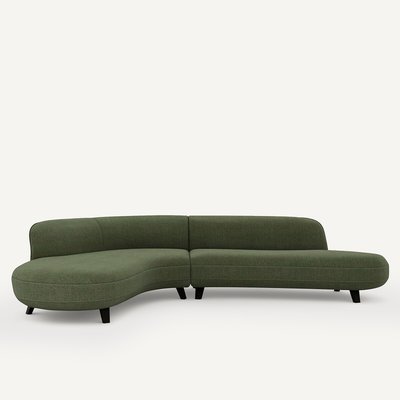 Divano angolare chiné bouclé, Rosebury AM.PM