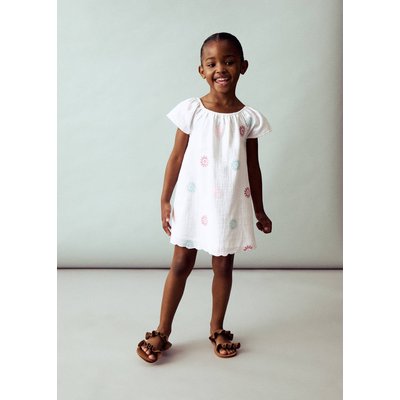 Robe détails brodés MANGO BABY