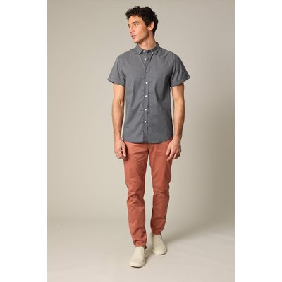 Chemise en popeline à manches courtes avec motif géométrique BOGY DEELUXE