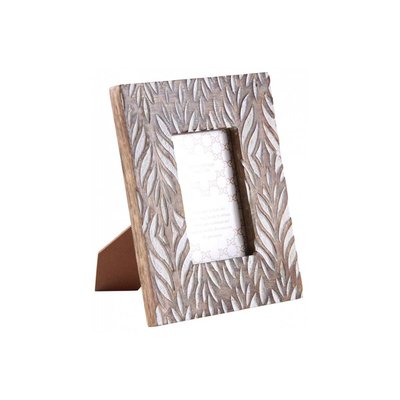 Cadre photo en manguier feuillages Pour photo 10 x 15 cm AUBRY GASPARD