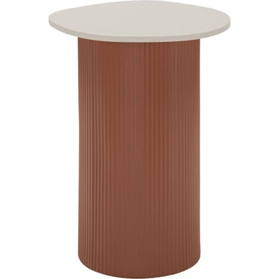 Table d'appoint plateau effet marbre MODERN RECOLLECTION