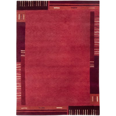 Tapis gabbeh noué main laine viscose - VANCOUVER THEKO