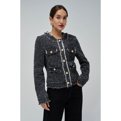 VESTE EN DENIM EFFET TWEED SALSA JEANS