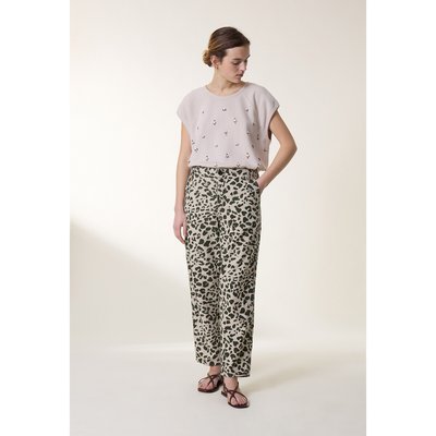 Pantalon cigarette léopard ARMINA LEON & HARPER
