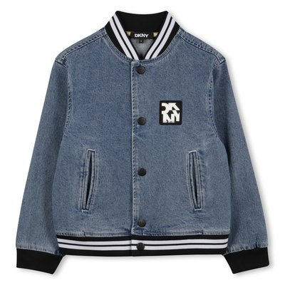 Veste en jean pressionnée DKNY