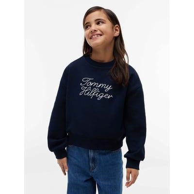 Sweatshirt mit rundem Ausschnitt TOMMY HILFIGER